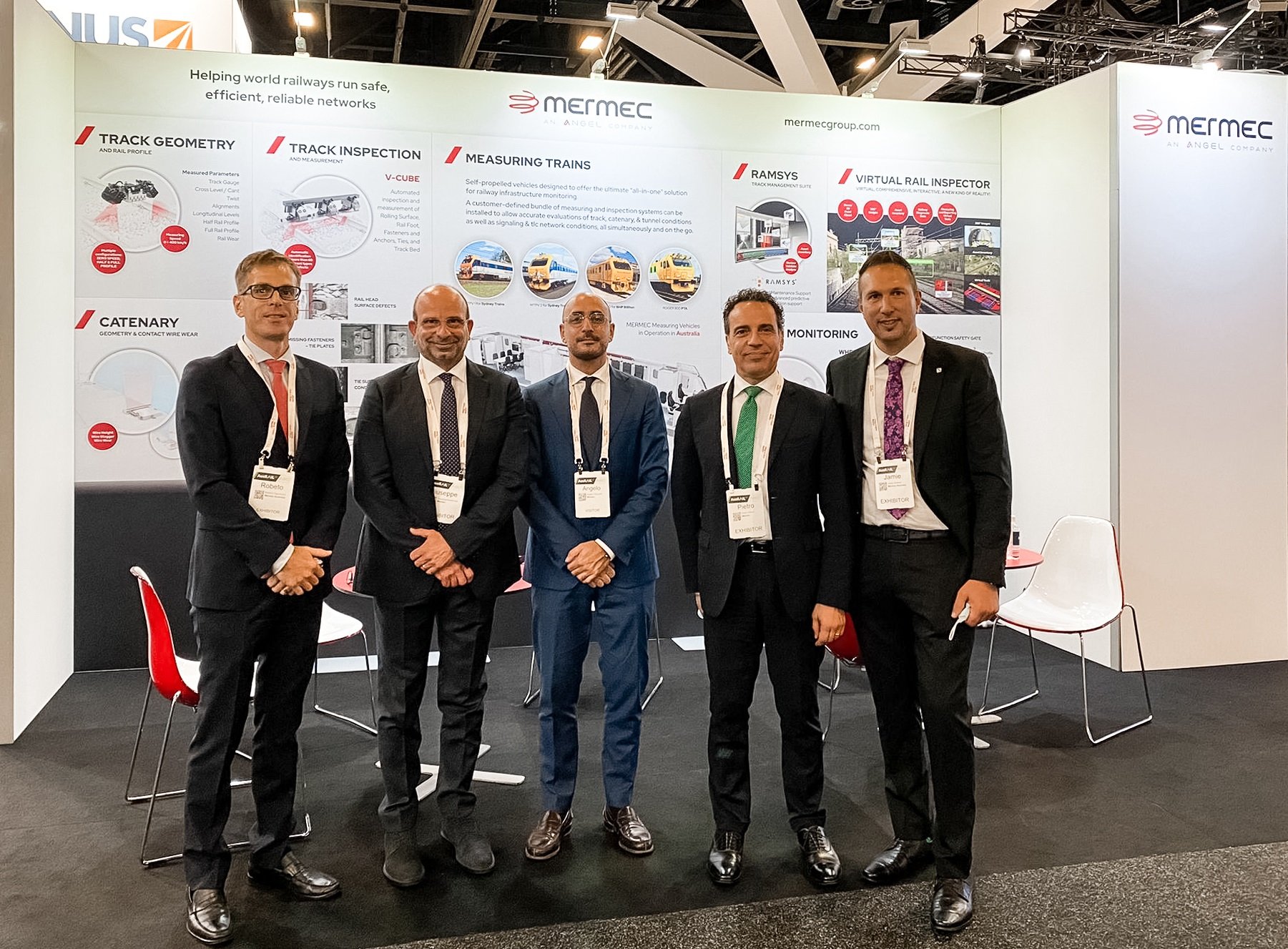 MERMEC aims at the australian market and presents itself at Ausrail Plus 2022